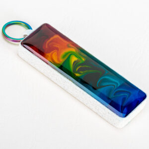 Unique Floating Keyring