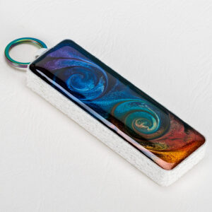 Unique Floating Keyring